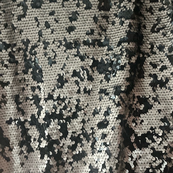 1. State Black and Gray Sequined Shift Mini
Party Dress - Picture 5 of 8